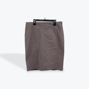 Ann‎ Taylor LOFT Pencil Skirt Womens 10 Career Business Casual Taupe